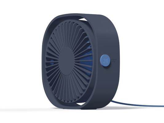 129*122*52 mm Mini Desktop USB Fan con comodidad de carga y diseño ligero