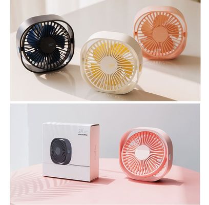 129*122*52 mm Mini Desktop USB Fan con comodidad de carga y diseño ligero