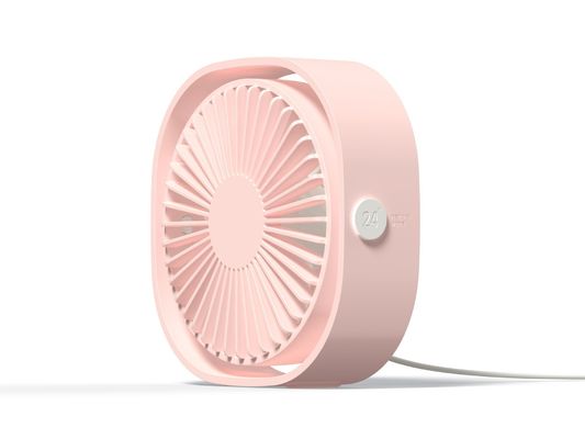 Carga de batería USB Mini ventilador recargable para refrigeración portátil 129 * 122 * 52 mm