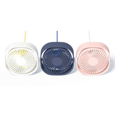 Carga de batería USB Mini ventilador recargable para refrigeración portátil 129 * 122 * 52 mm
