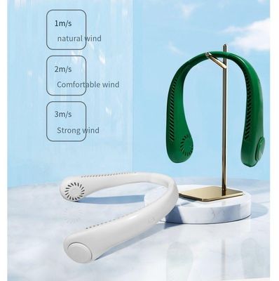 4.5W Mini portátil ventilador de manos libres sin cuchillo de deporte al aire libre
