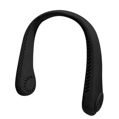 Ventilador de cuello portátil para uso doméstico y al aire libre con carga USB
