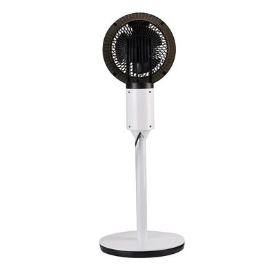 2.9KG peso bruto ventilador de circulación de aire con motor de palo sombreado y diseño portátil