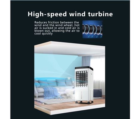 Ventilador de refrigeración para el hogar 10L Tanque de agua Gran capacidad Ventilador de aire acondicionado Control remoto