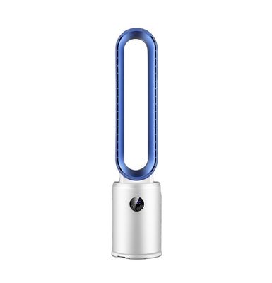 Ventilador de humidificación y refrigeración sin hojas de plástico con activación acústica Peso bruto único 4,0 kg