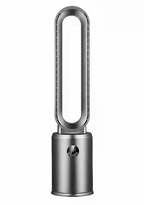 Ventilador de humidificación y refrigeración sin hojas de plástico con activación acústica Peso bruto único 4,0 kg
