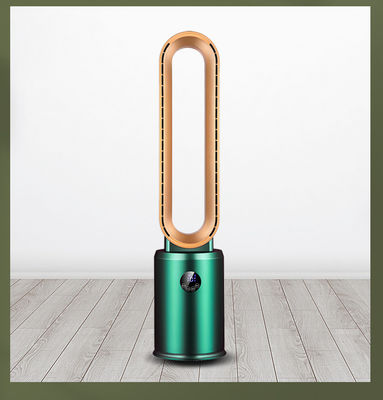 Ventilador de humidificación y refrigeración sin hojas de plástico con activación acústica Peso bruto único 4,0 kg