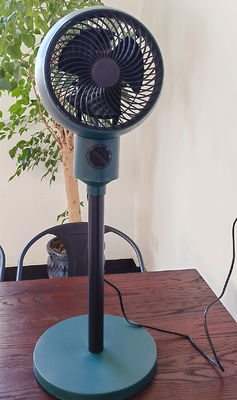 Ventilador eléctrico 3 en 1 Ventilador de circulación de aire digital de piso con 35W de potencia y 75cm de altura