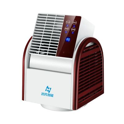 Ventilador de circulación de aire portátil sin cuchillas con cronometraje de 1 a 10 horas y control digital