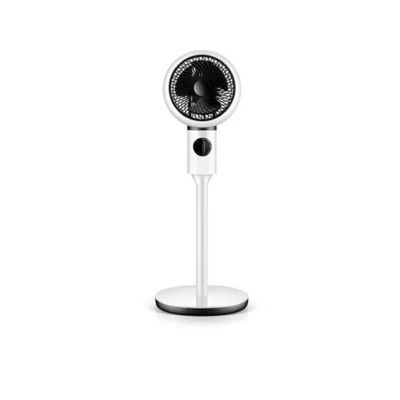 35w Pedestal portátil de corriente continua ventilador de aire de soporte eléctrico y ángulo de suministro de aire de 120 grados