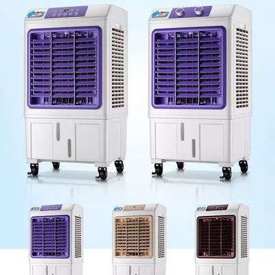 Instalación de piso ventilador eléctrico con tres niveles de velocidad del viento y tecnología inteligente