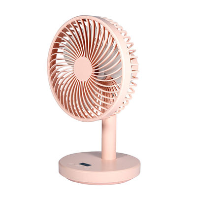 Ventilador de mesa de plástico impreso con pantalla de seda para baño y sistema de circulación de aire USB