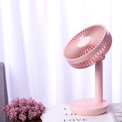 Dimensiones L x W x H pulgadas 170*138*270mm Ventilador de mesa eléctrico portátil en rosa