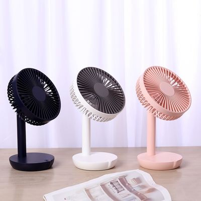 Dimensiones L x W x H pulgadas 170*138*270mm Ventilador de mesa eléctrico portátil en rosa