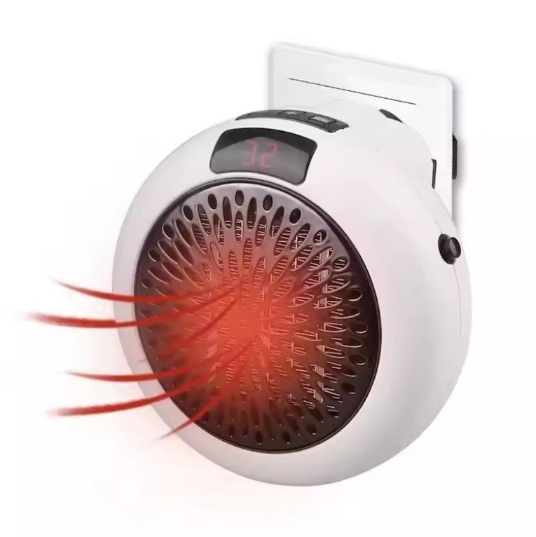 Calentador de aire portátil de escritorio eléctrico 3S calefacción rápida ventilador caliente para el invierno baño en casa