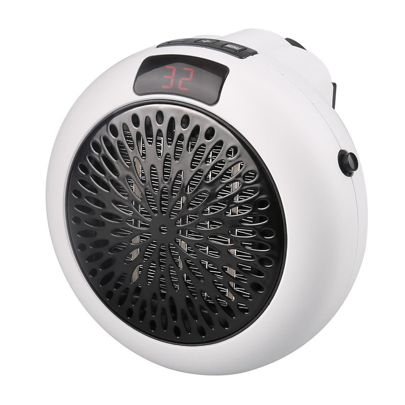 Calentador eléctrico doméstico portátil para invierno interior 2024 Mini Calentador de ventilador caliente enchufable
