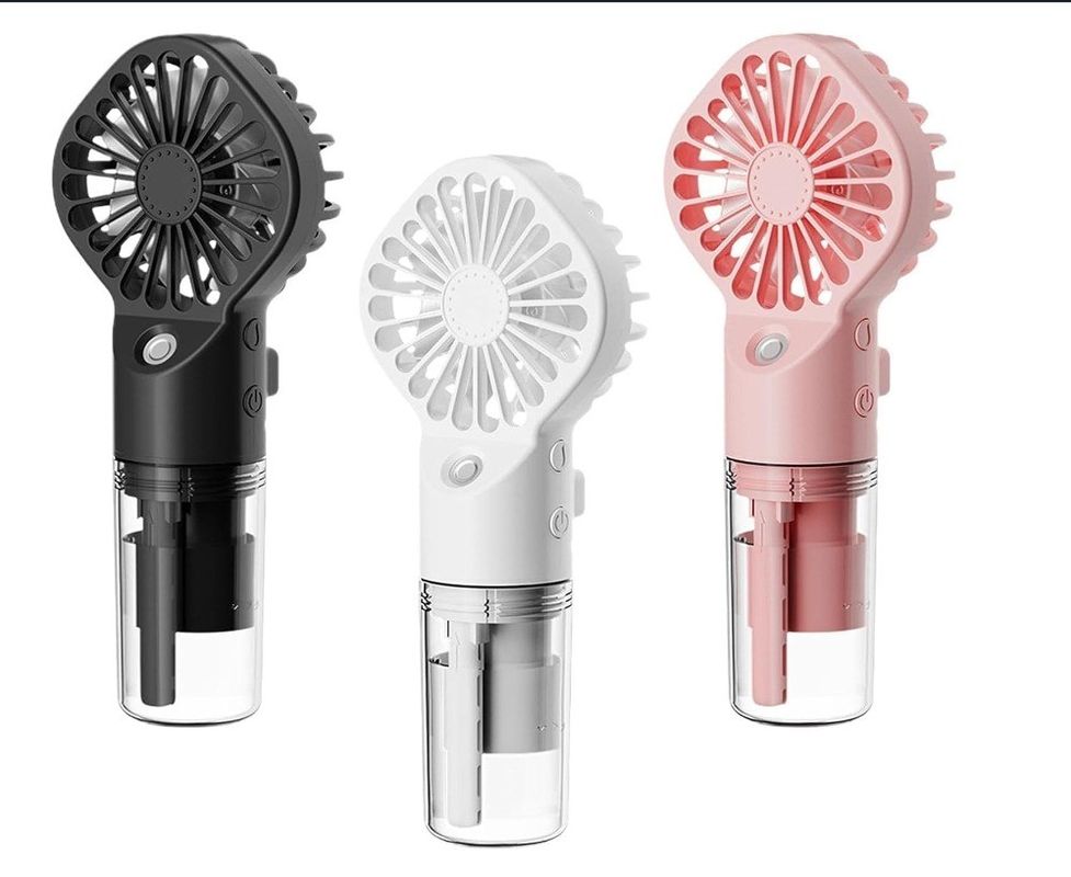 75*42*165mm Ventilador de bolsillo USB Mini Ventilador portátil recargable para acampar al aire libre Viajar