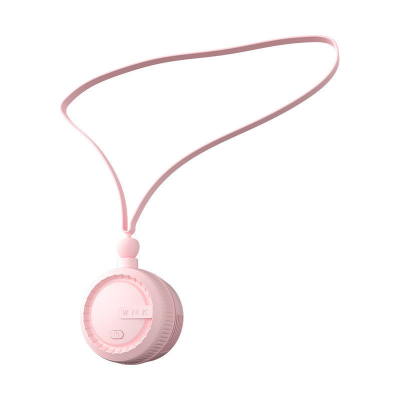 Ventilador de cuello portátil sin cuchilla para exteriores sin llanta rotativa y batería recargable
