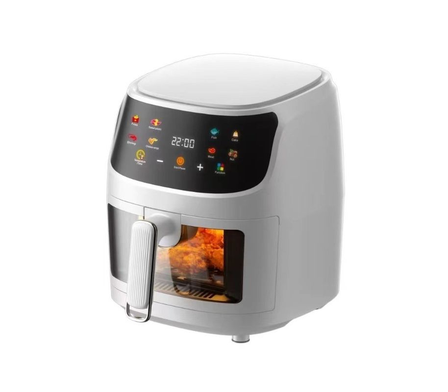 Cocinar sano y fácil con nuestra freidora eléctrica de aire multifunción de 6L / 8L de 1350W de potencia