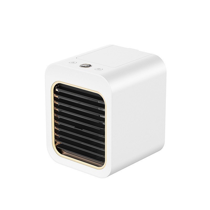 16*13*14.5cm 4000mAh Mini ventilador de aire acondicionado recargable ventilador de enfriamiento de escritorio portátil