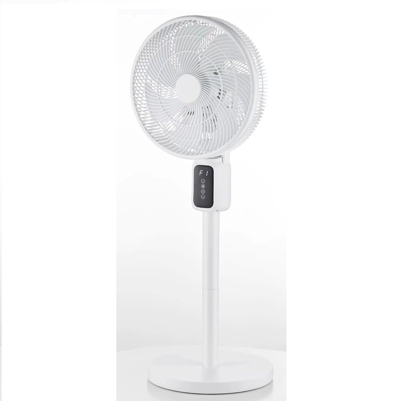 Control remoto portátil de 12 pulgadas pedestal oscilante aire circulante ventilador de piso de pie