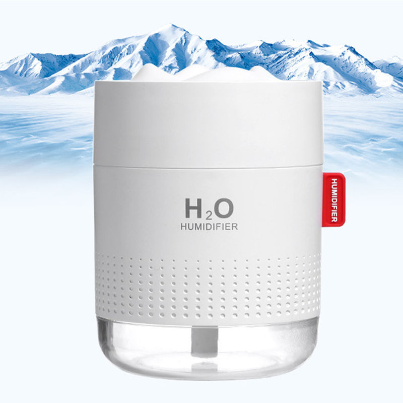 Humidificador H2O portátil Humidificador de empuje de niebla fría con material de gel de sílice ABS PP