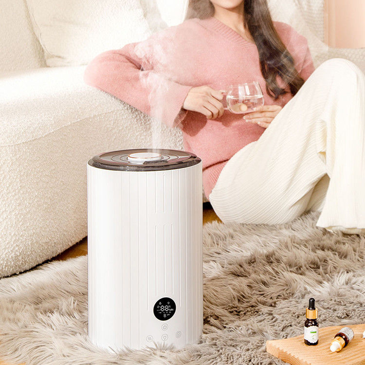 Gran humidificador de humedad de empuje de niebla fría para dormitorio Oem 5L de relleno superior electrónico ultrasónico