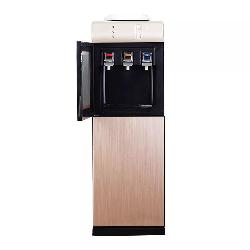 Casas de plástico Compresor eléctrico Dispensador de agua caliente y fría para los dispensadores de agua domésticos