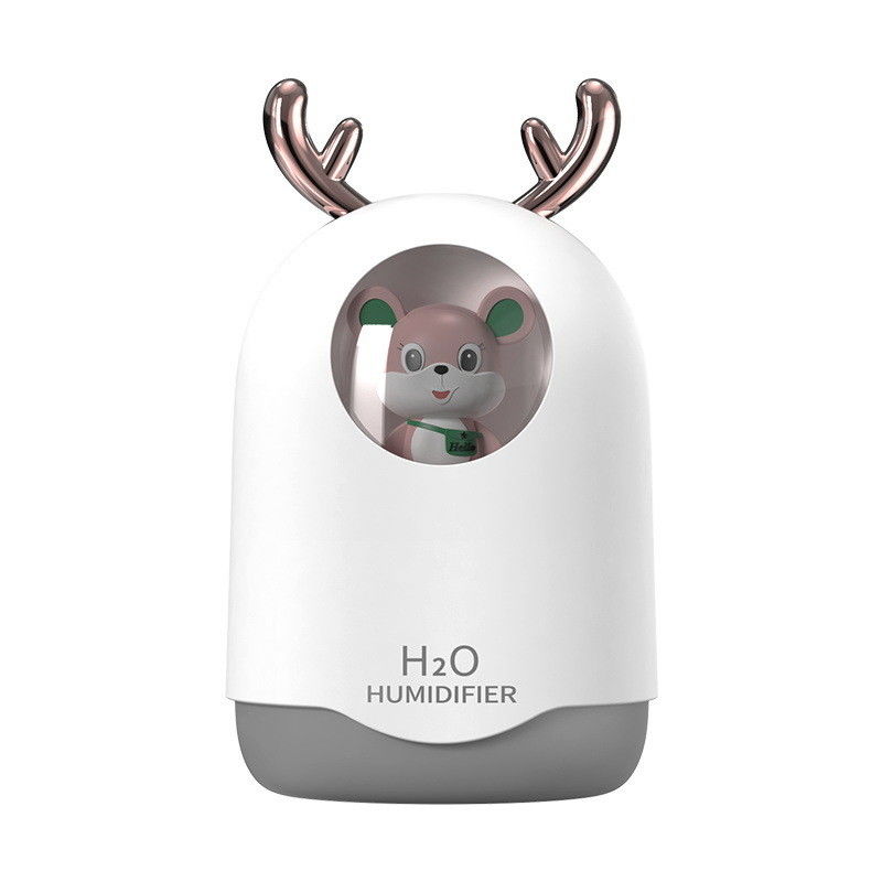 Aparato de acondicionamiento Mini humidificador para habitaciones con capacidad controlada por la aplicación 0.5L