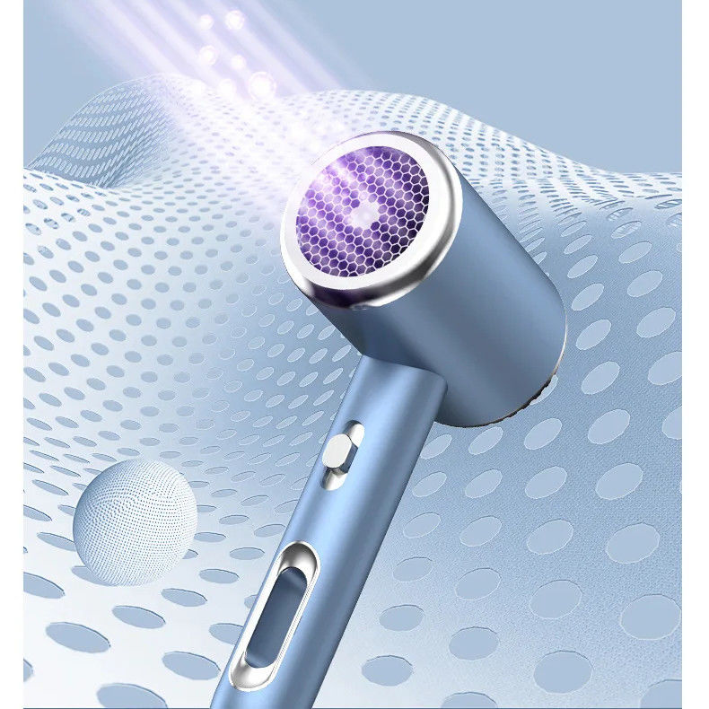 Alta Velocidad Púrpura Azul Blanco Secador de cabello Air Styler Salón Cepilla de aire caliente para el hogar