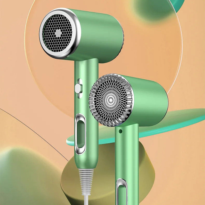 Percha de aire caliente para secar el cabello rápidamente