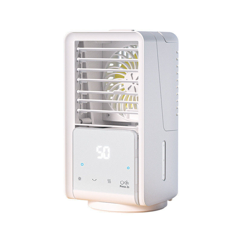 Ventilador de refrigeración por agua USB Refrigerador de aire de mesa pequeño con 3 modos de viento Bajo / Medio / Alto 14 * 14 * 26CM