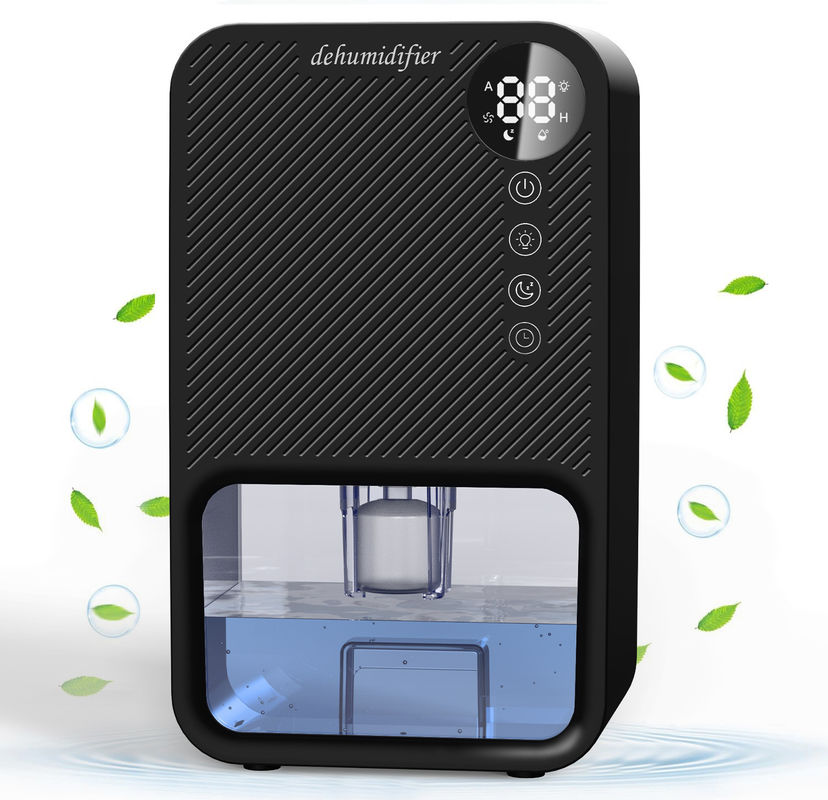 Mini Deshumidificador inteligente con tanque de agua de 1100 ml y 7 luces de colores para la comodidad del hogar