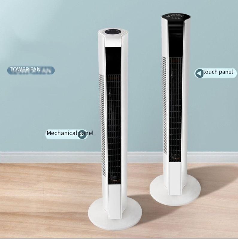 Ventilador de torre eléctrico inteligente sin cuchillas 84 * 26,5 cm controlado por la aplicación