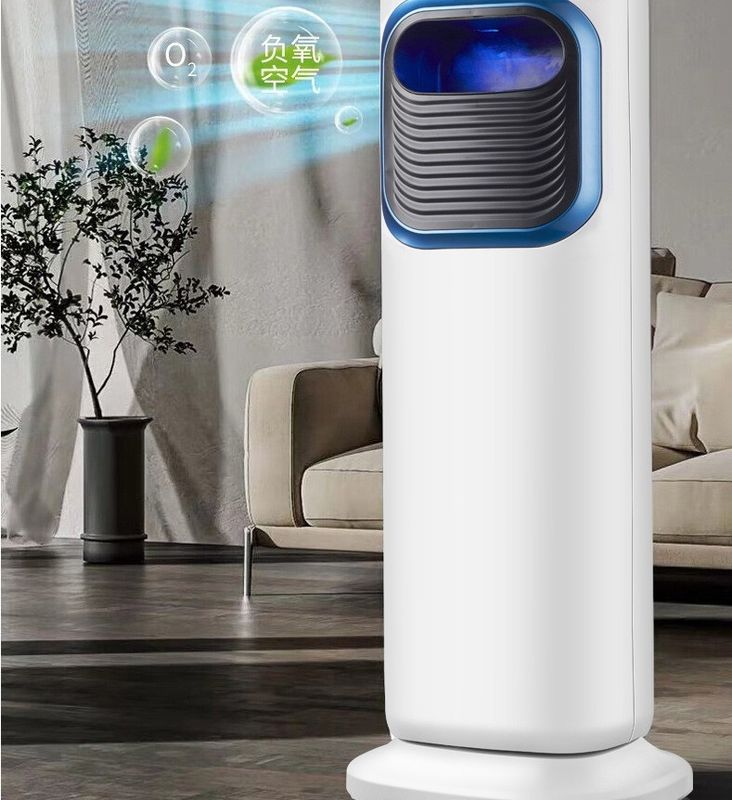 Calentador eléctrico 4,8 kg Ruido 20-40 para calefacción y refrigeración Ventilador de aire refrigerado por agua