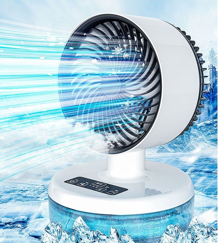Household Mini 900 ml ventilador de aire acondicionado portátil USB Recargable aire acondicionado por rocío