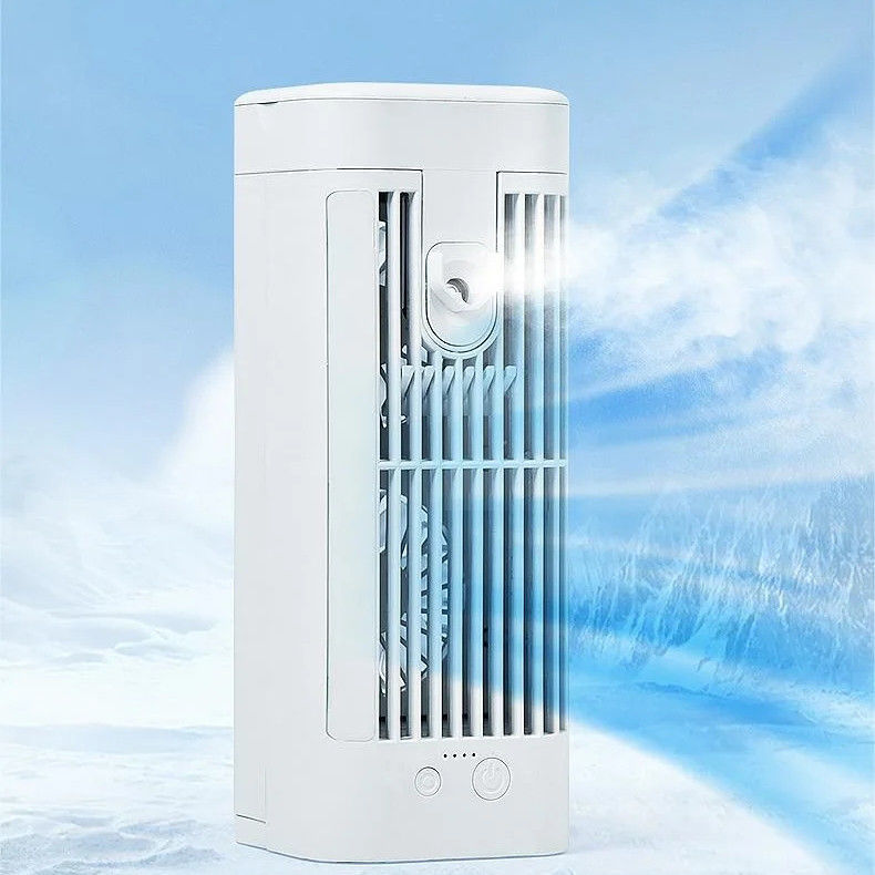 Ventiladores de mesa de hotel de escritorio de refrigeración de agua aire acondicionado de pulverización con USB Mini ventilador de aire acondicionado