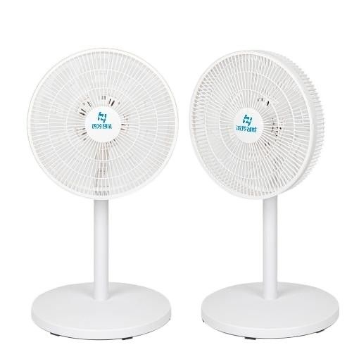 Ventilador de piso de 6 palas para la circulación de aire a tres velocidades de viento y 6 palas