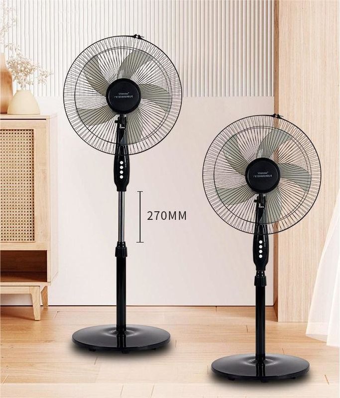 43*43*110CM ABS plástico ventilador eléctrico vertical de 16 pulgadas para refrigeración y ventilación de aire