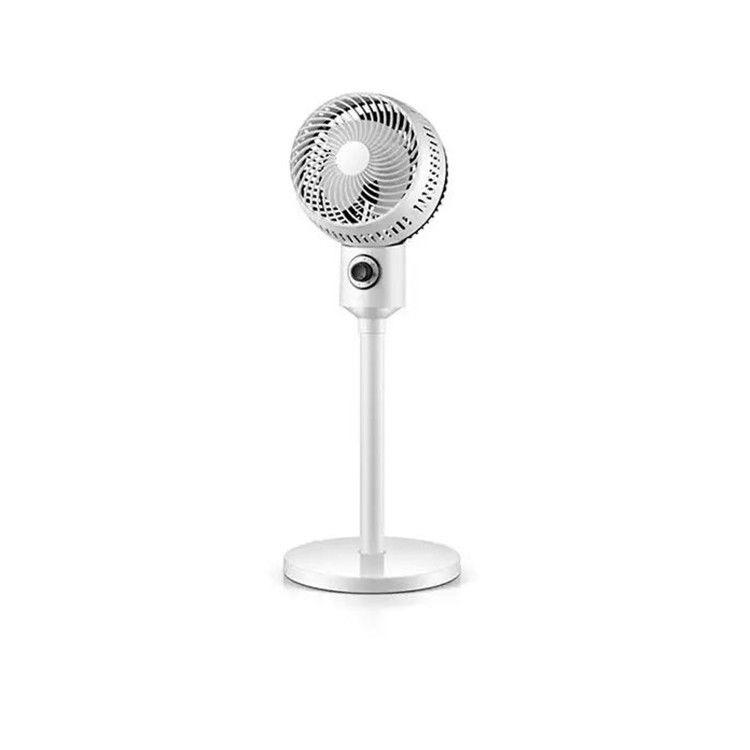 35w Pedestal portátil de corriente continua ventilador de aire de soporte eléctrico y ángulo de suministro de aire de 120 grados