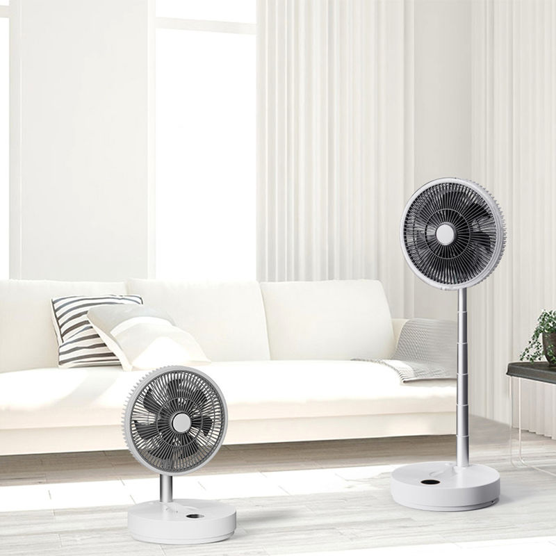 Ventilador de enfriamiento por aire instalado en el suelo con diseño telescópico portátil y control remoto