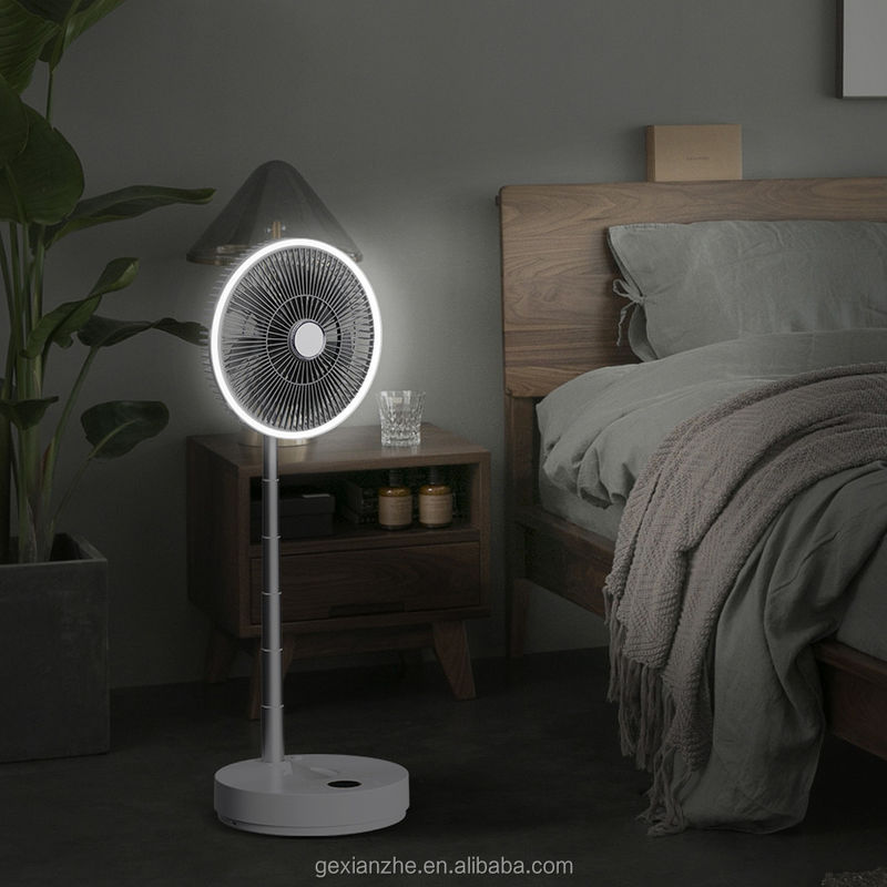 Control remoto con interruptor táctil de ventilador de enfriamiento telescópico inteligente para instalación en el suelo